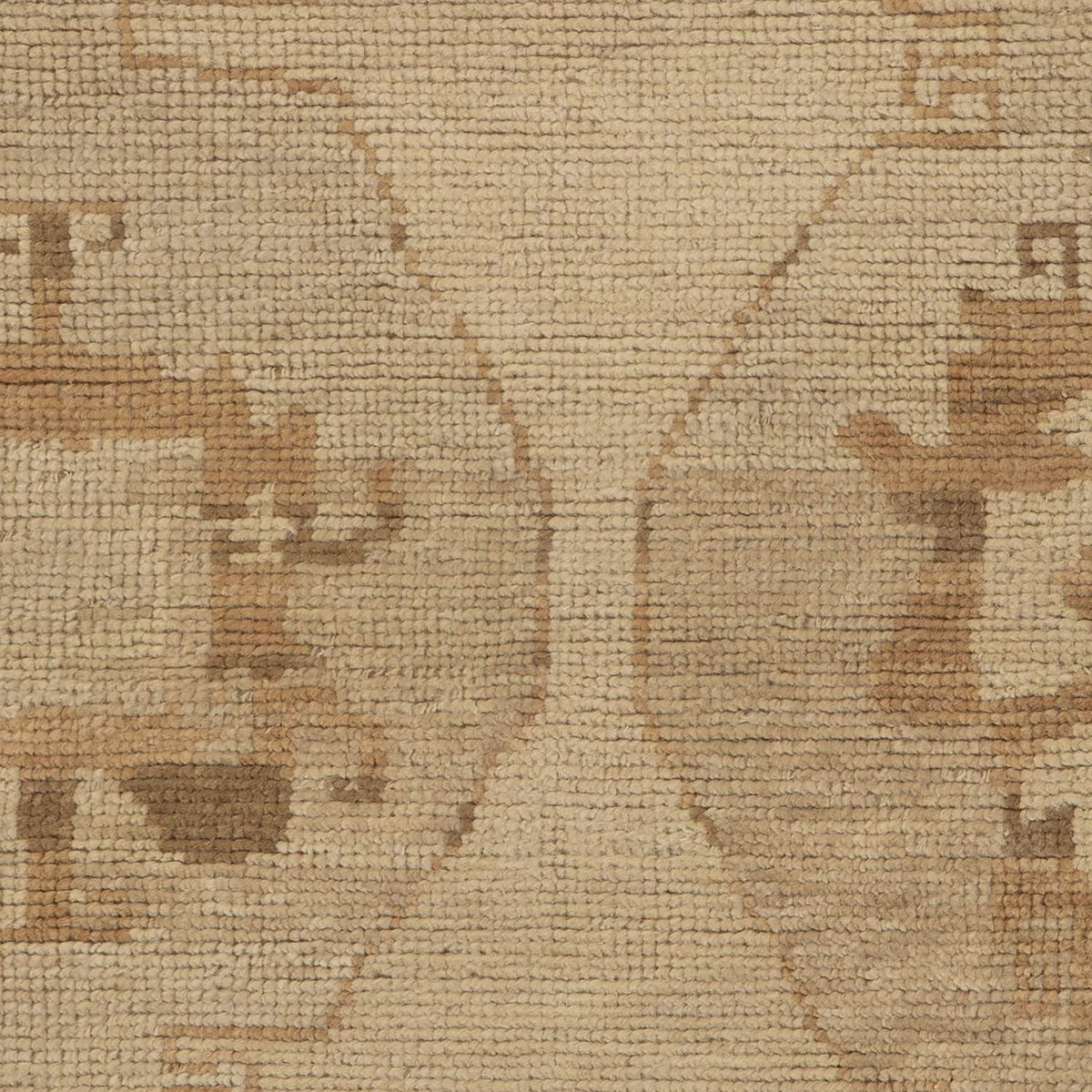 dash albert tamalia da2543 beige hand knotted wool rug