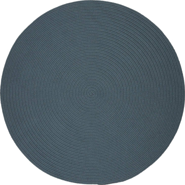 rhody solid poly s009 ocean blue rug