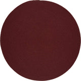 rhody solid wool s157 red wine rug