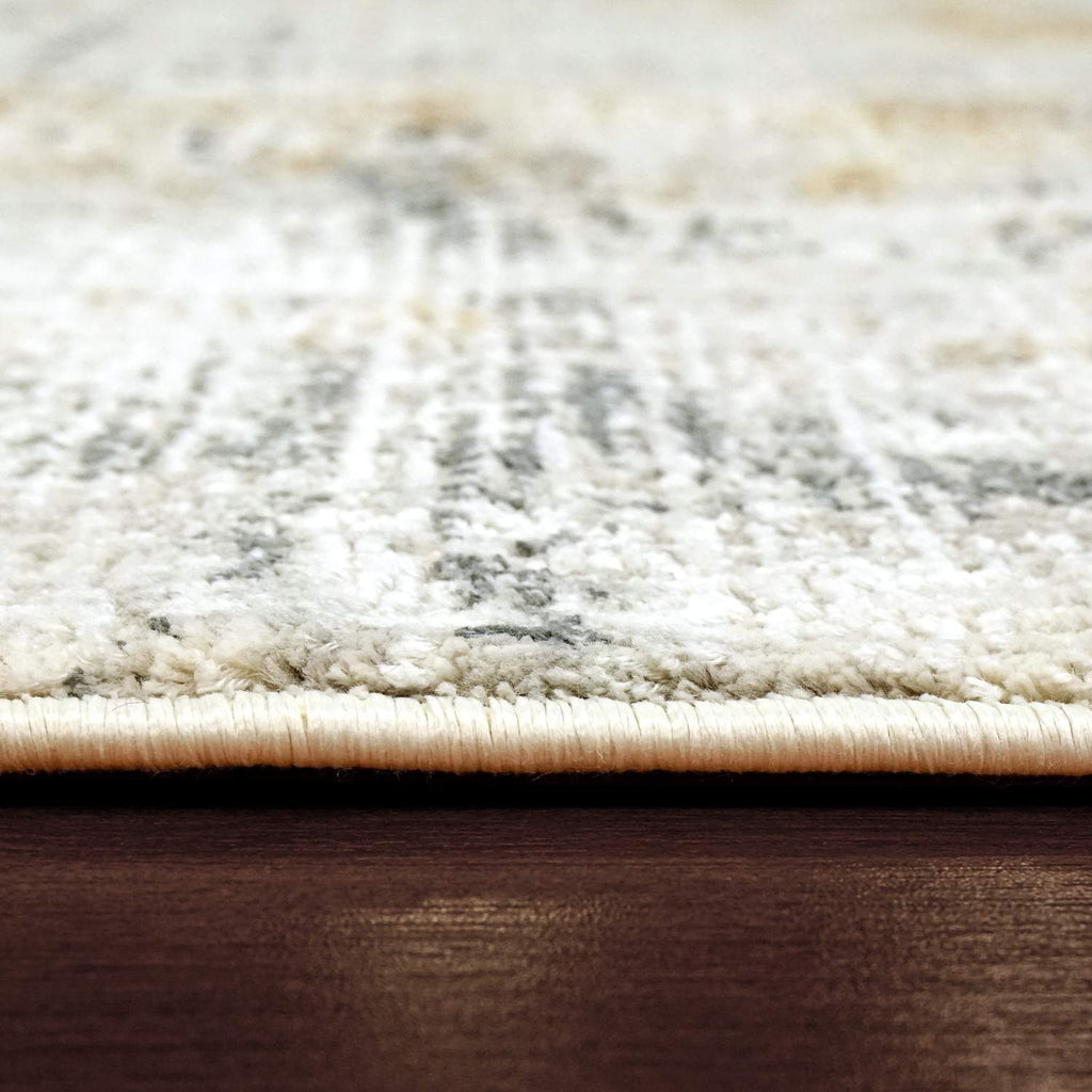 dynamic quartz 27071 155 ivory rug