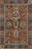dalyn silk road sr8 paprika rug