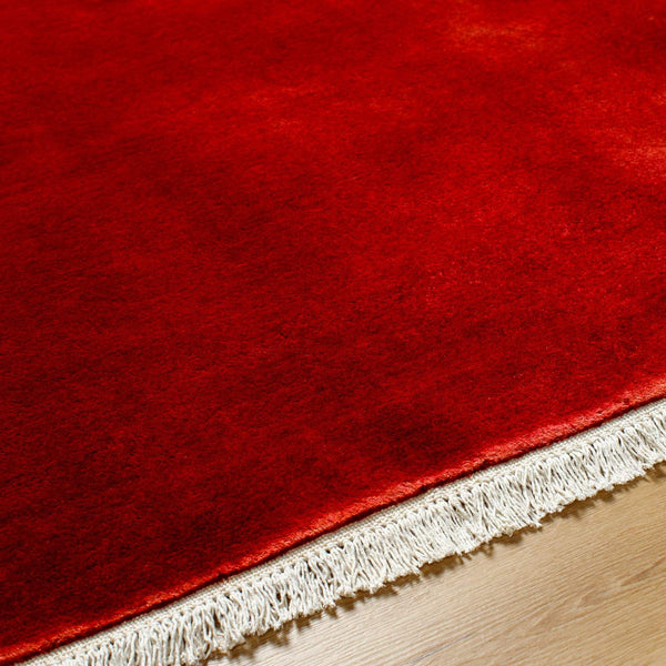 surya evergreen evg 2307 burgandy rug