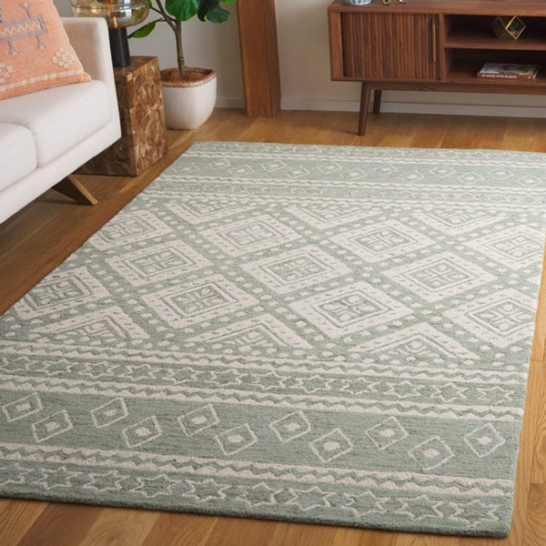 safavieh clearance micro loop mlp501w sage rug