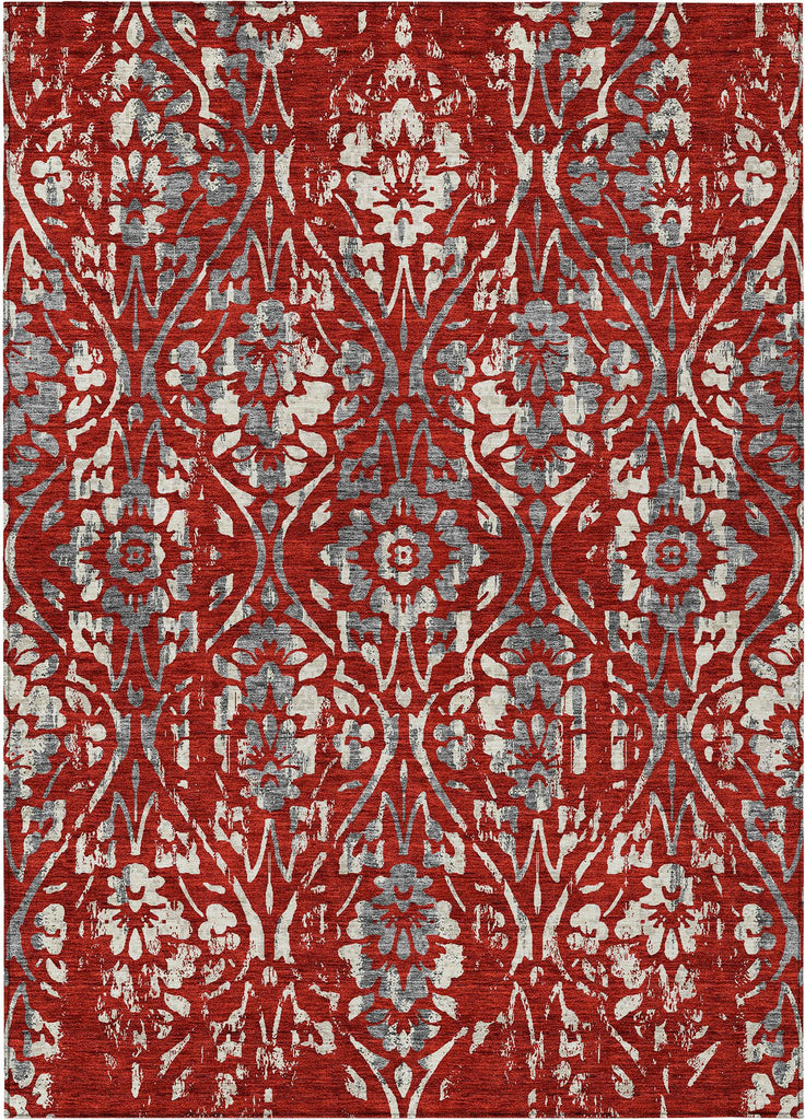 addison chantille acn868 red rug