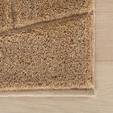 dash albert brela da2526 brown hand tufted recycled pet rug