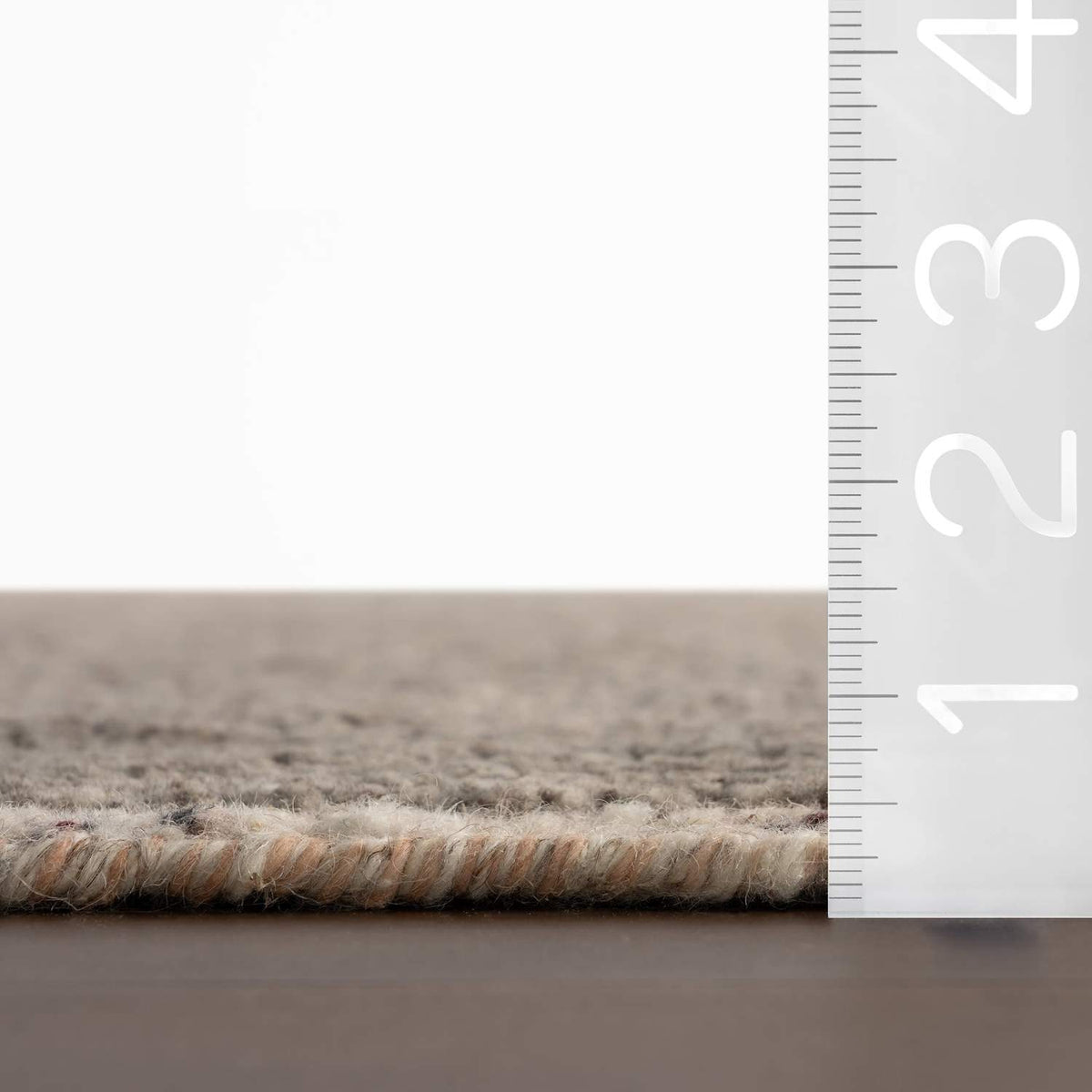 dash albert marnaz da2548 dark grey hand knotted wool rug