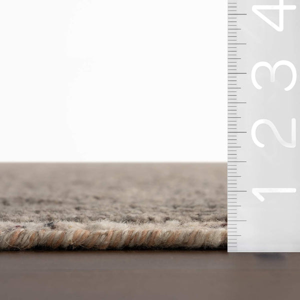 dash albert marnaz da2548 dark grey hand knotted wool rug
