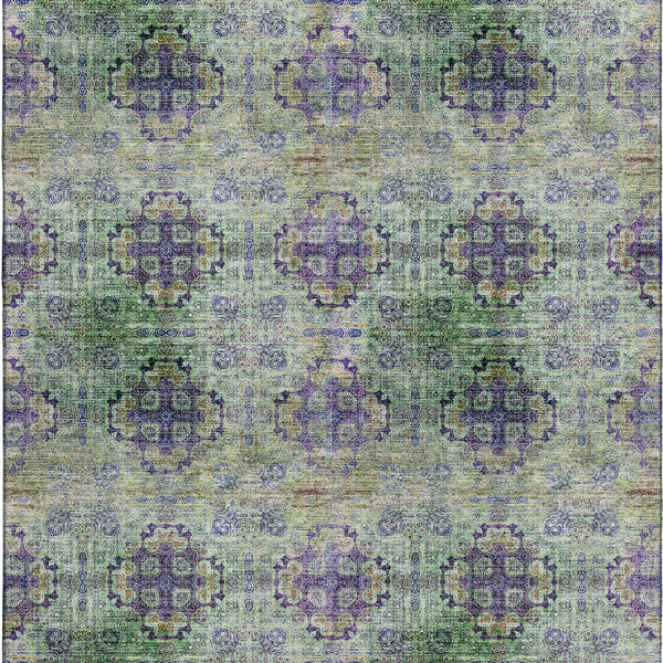 dalyn trevi tv16 purple rug