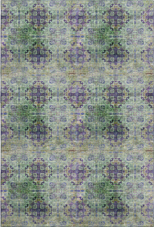 dalyn trevi tv16 purple rug