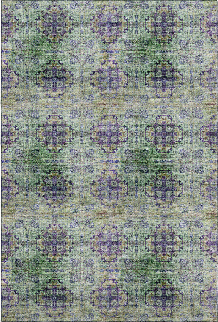 dalyn trevi tv16 purple rug