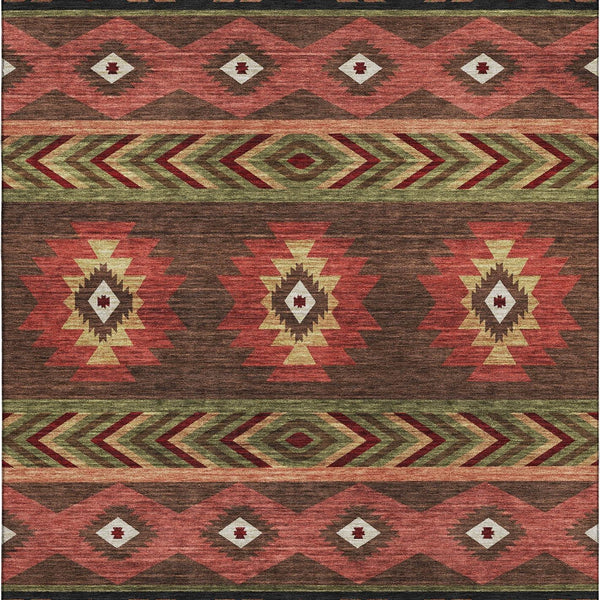 addison mayfield amf178 brown rug