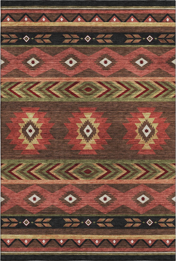 addison mayfield amf178 brown rug