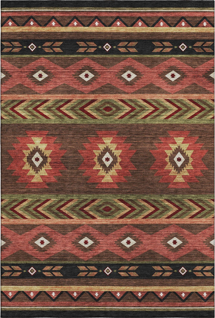 addison mayfield amf178 brown rug