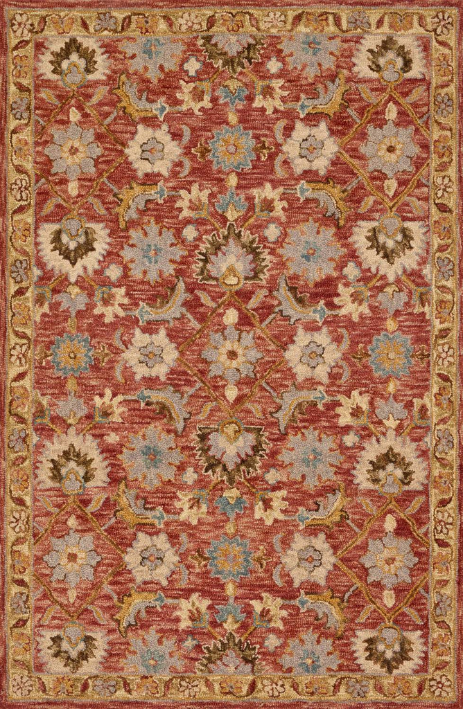 loloi rugs victoria vk 09 terracotta gold rug