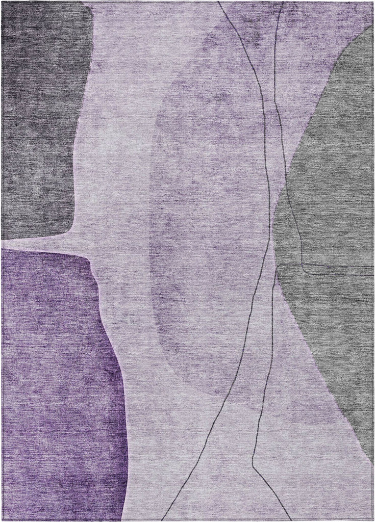 addison chantille acn696 purple rug
