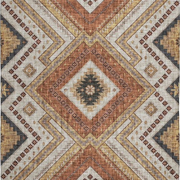 dalyn portico po5 copper rug