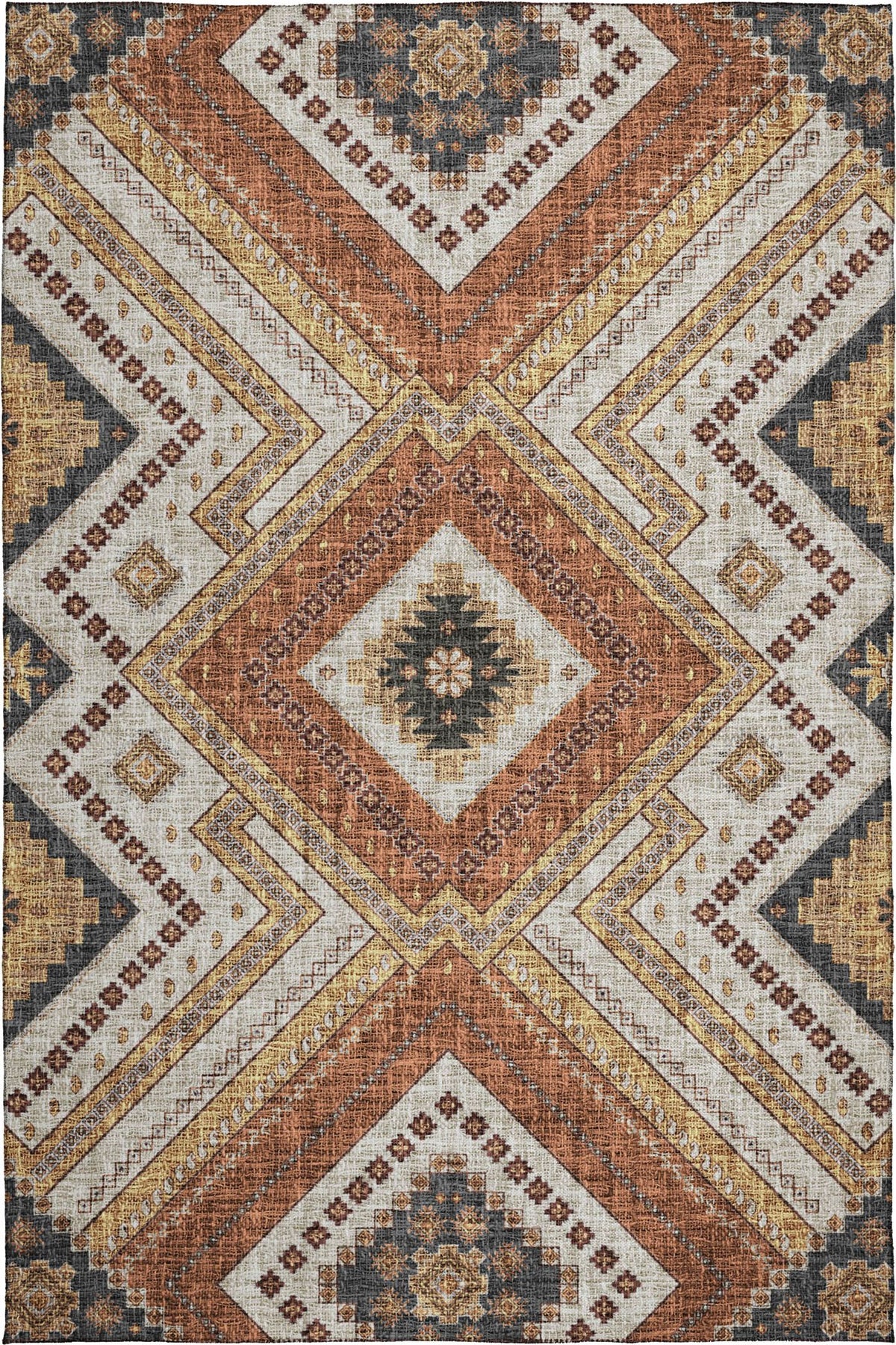 dalyn portico po5 copper rug