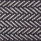 dash albert herringbone da971 black rug