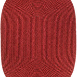 rhody solid wool s120 scarlet rug