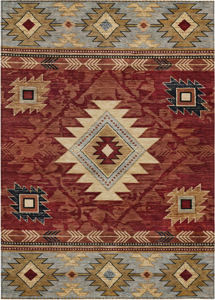 addison chantille acn1754 paprika rug