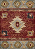addison chantille acn1754 paprika rug