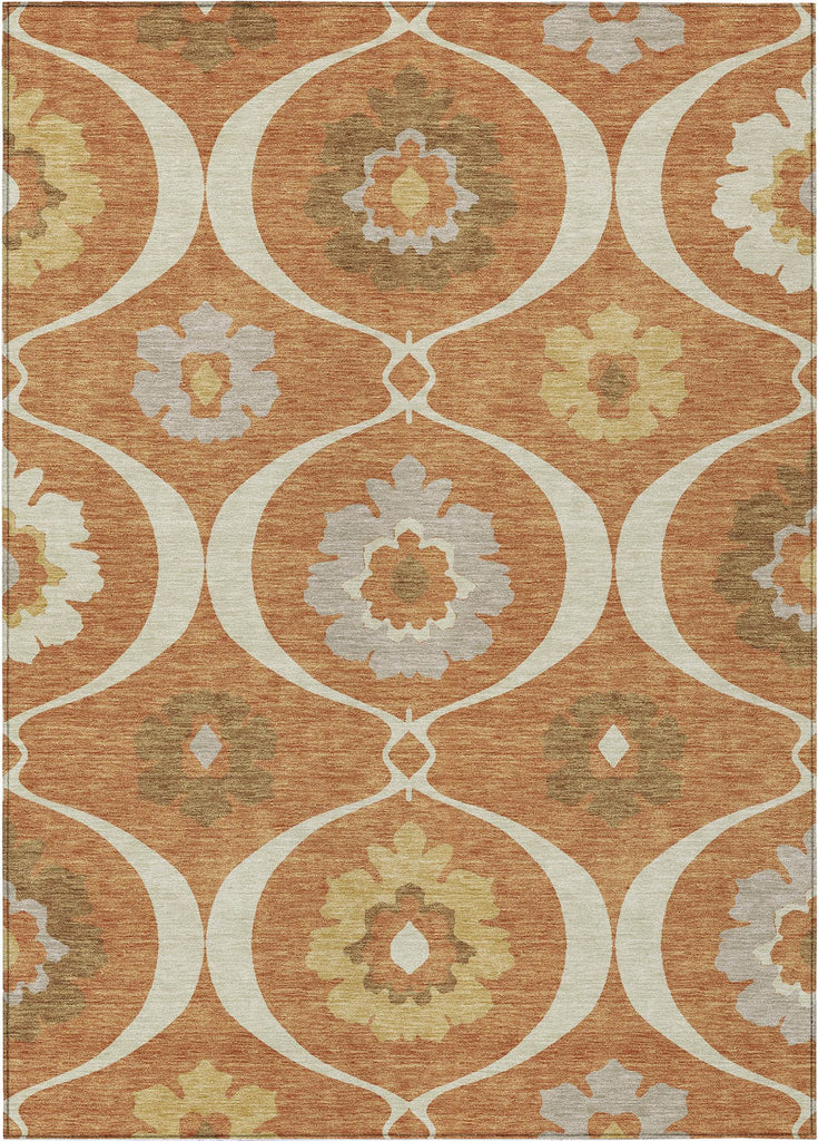 addison chantille acn858 paprika rug