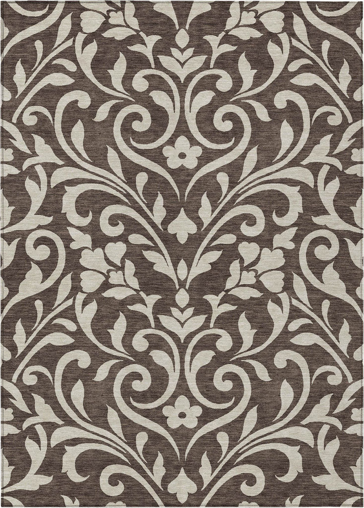 addison chantille acn875 chocolate rug