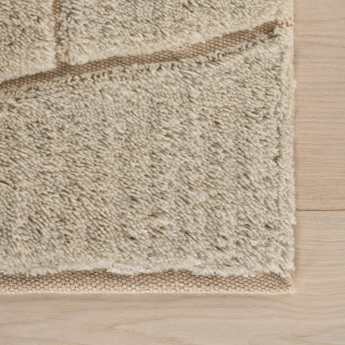 dash albert drela da2525 ivory hand tufted recycled pet rug