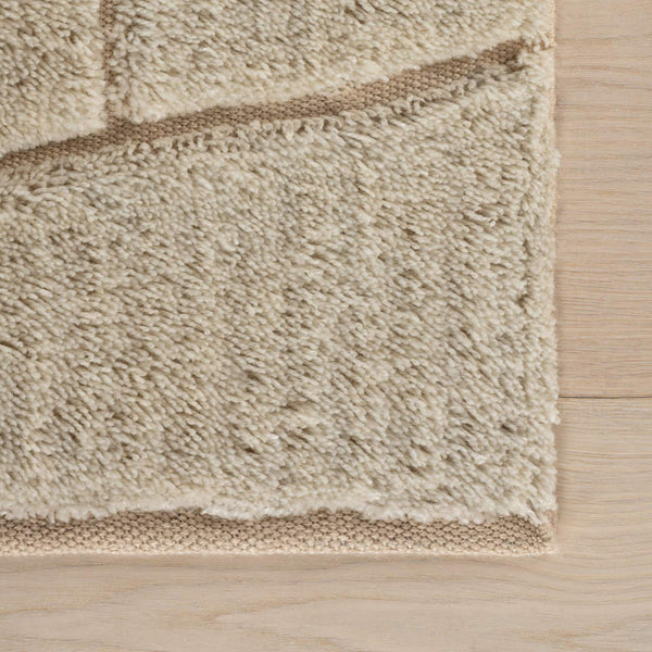 dash albert drela da2525 ivory hand tufted recycled pet rug