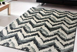 dynamic rugs melody 985018 119 slate blue rug