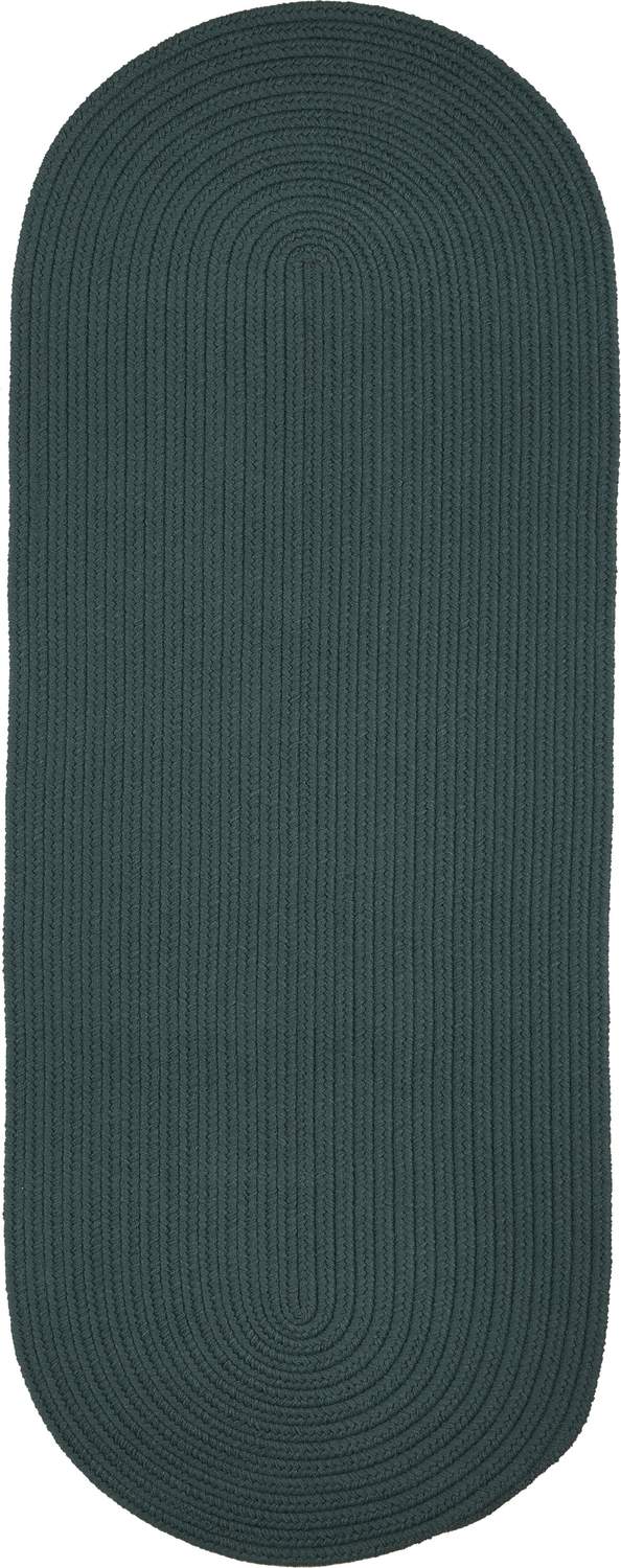 rhody solid poly s034 teal rug