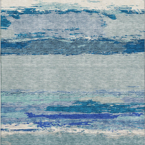 dalyn trevi tv8 blue rug