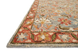loloi rugs victoria vk 10 slate terracotta rug