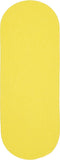 rhody happy braids hb14 solid yellow rug
