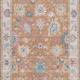 dalyn hatay hy7 orange rug