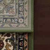 dynamic rugs ancient garden 57078 4444 green rug