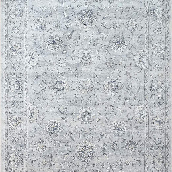dynamic rugs ancient garden 57126 9696 silver rug