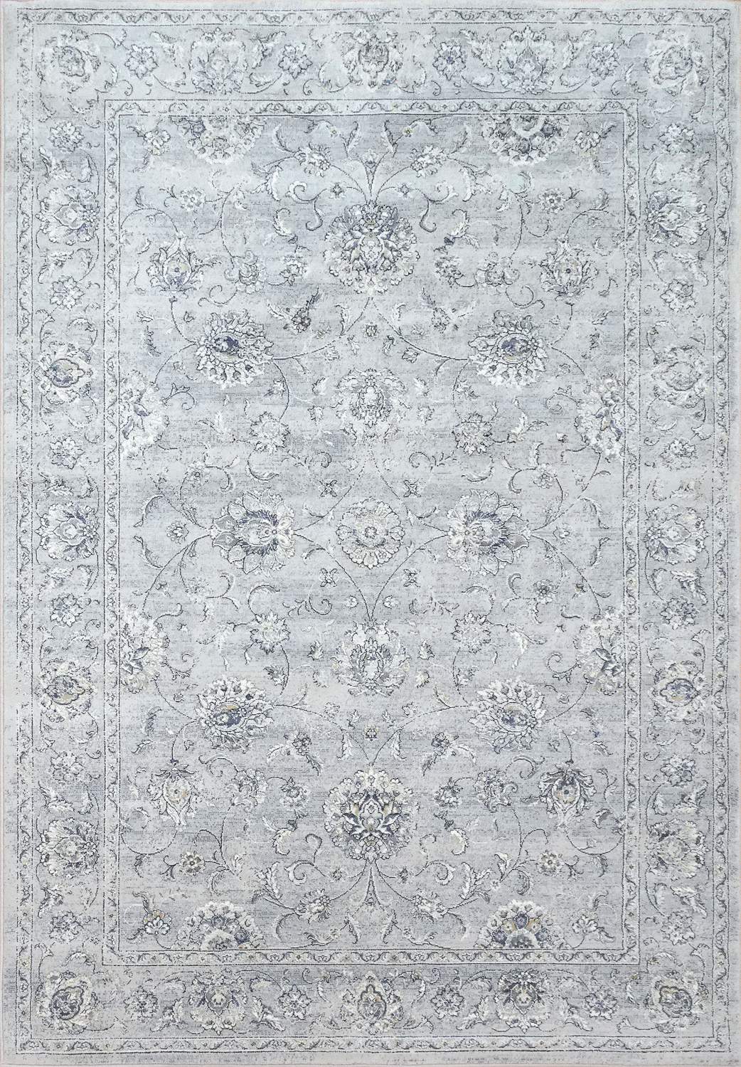 dynamic rugs ancient garden 57126 9696 silver rug