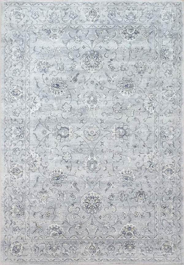 dynamic rugs ancient garden 57126 9696 silver rug