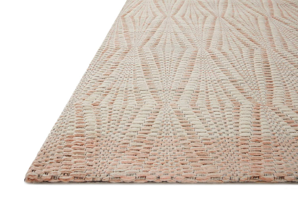 loloi rugs kenzie knz 01 ivory blush rug