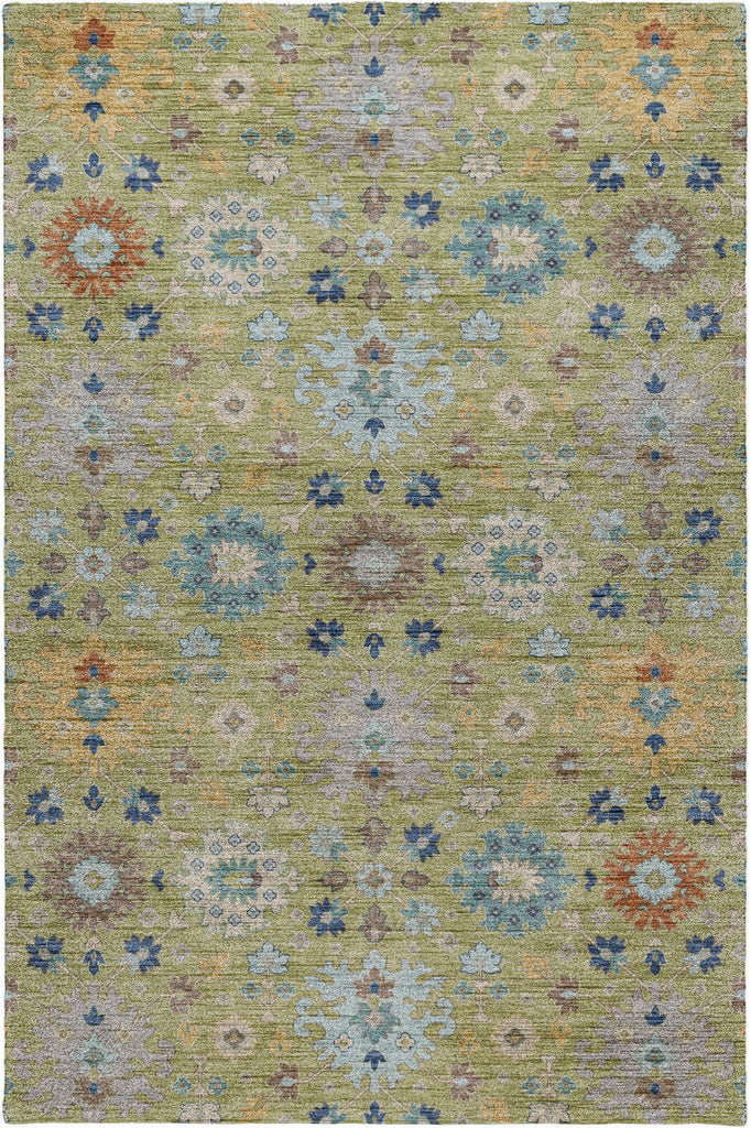 dalyn silk road sr3 aloe rug