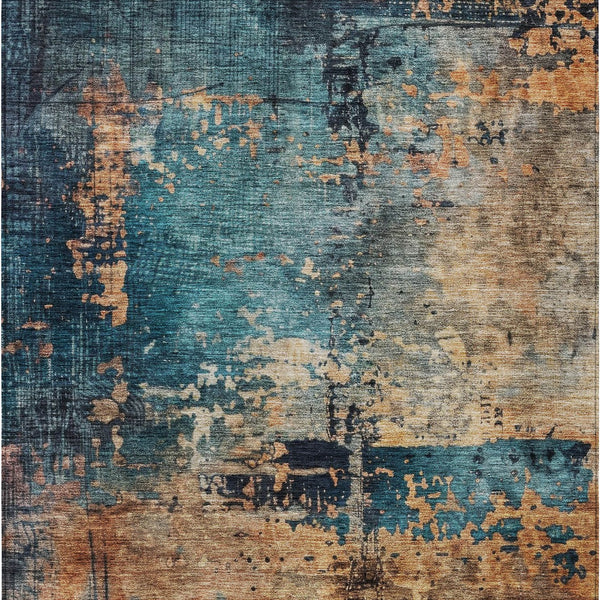 addison chantille acn1206 teal rug