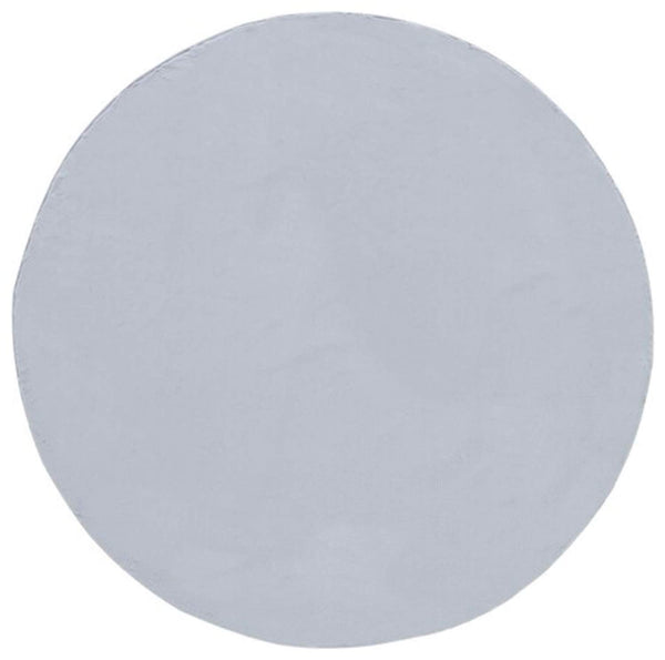 safavieh clearance faux rabbit fur frf976g silver rug