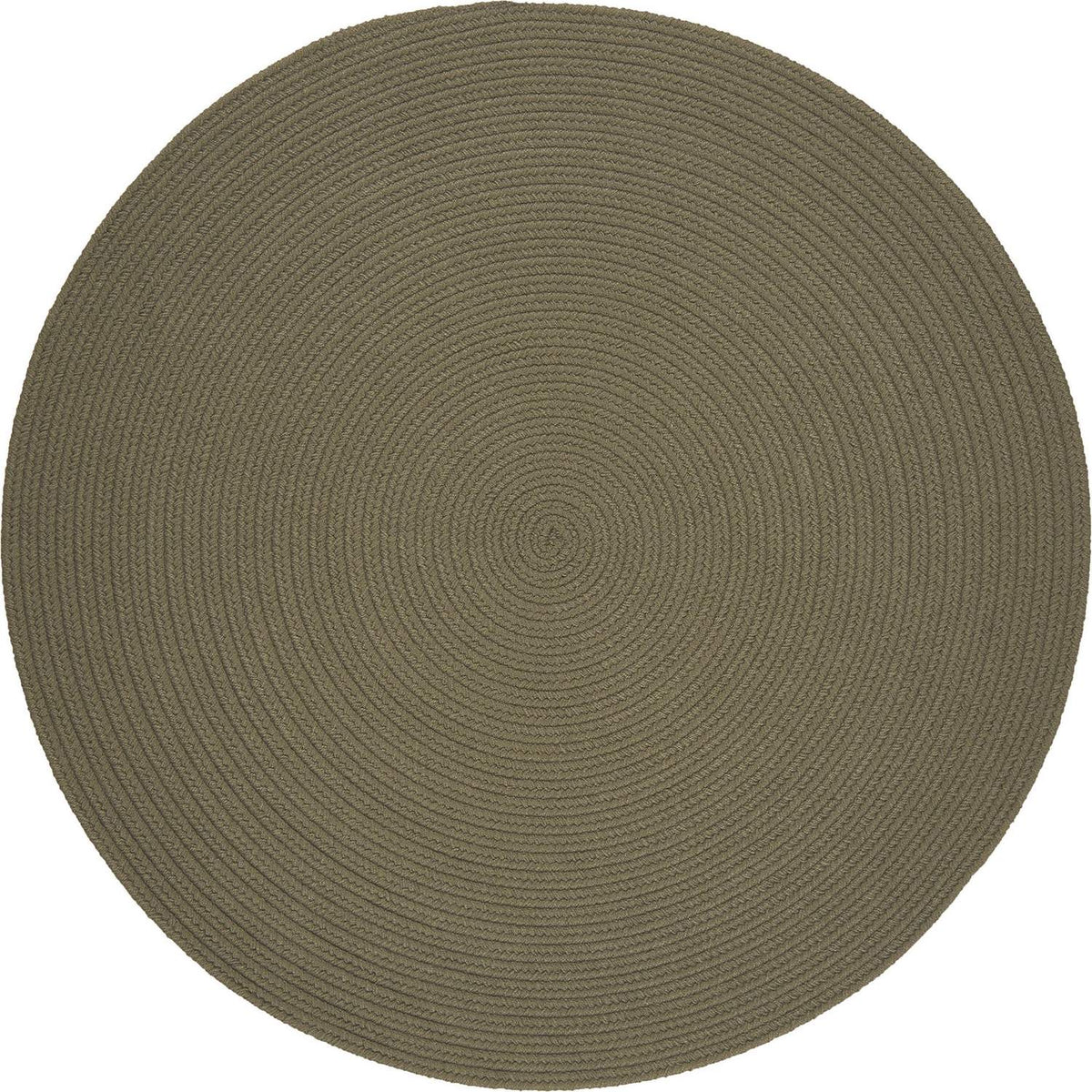 rhody solid poly s035 moss green rug