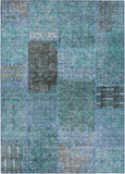 addison chantille acn669 teal rug