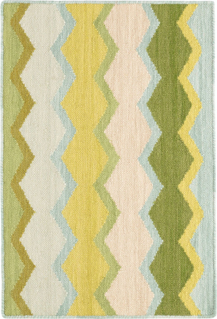 dash albert safety net da1776 green woven flatwoven wool rug