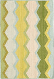 dash albert safety net da1776 green woven flatwoven wool rug