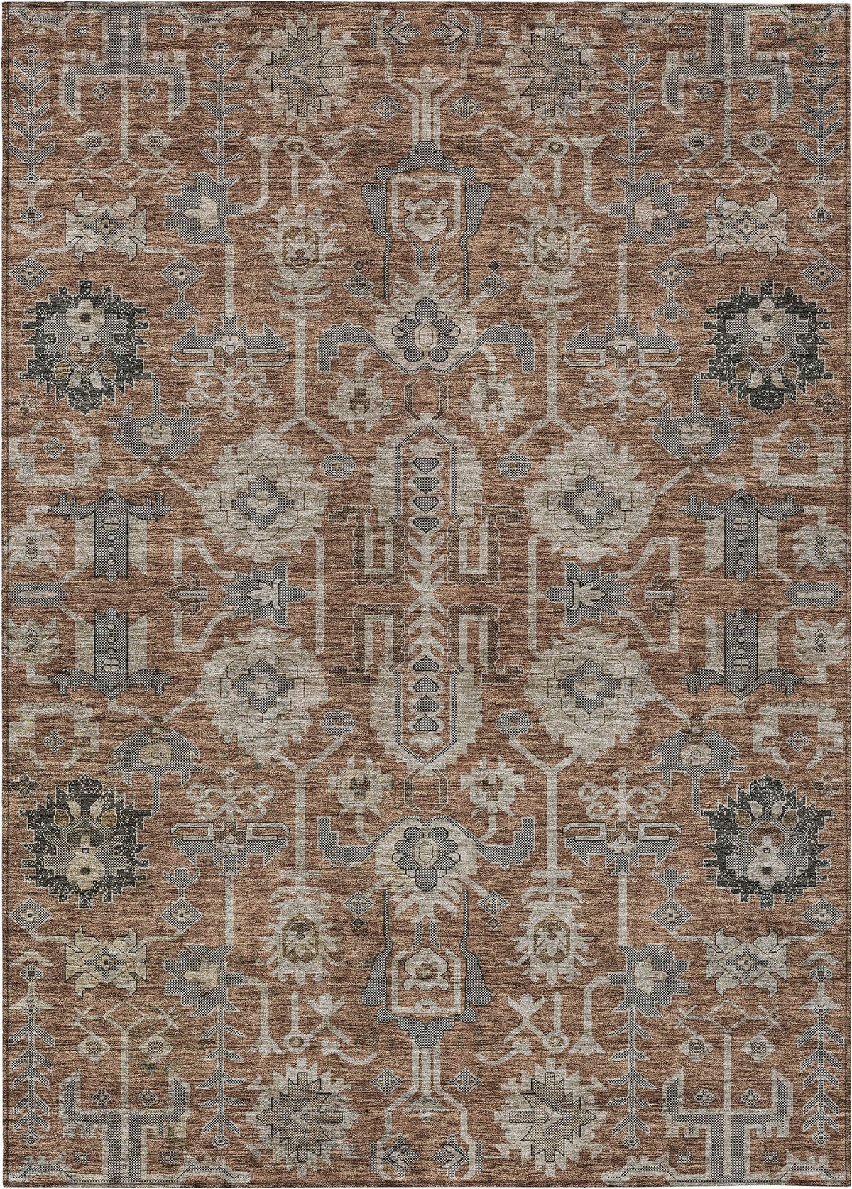 addison chantille acn697 paprika rug