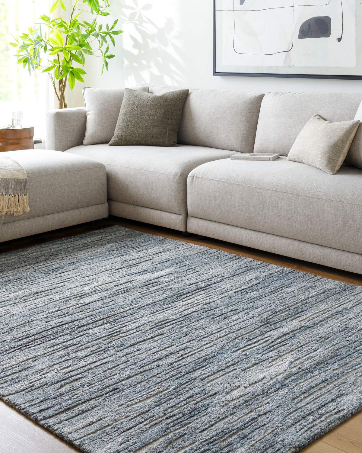 surya calgary cgr 2308 dark blue rug