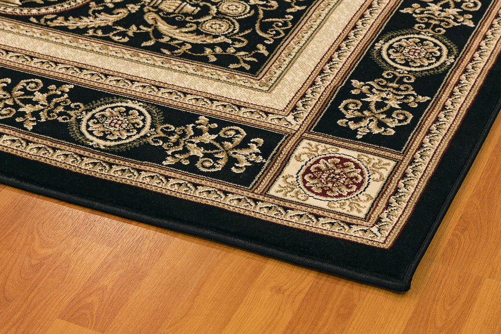 dynamic rugs legacy 58021 090 black rug